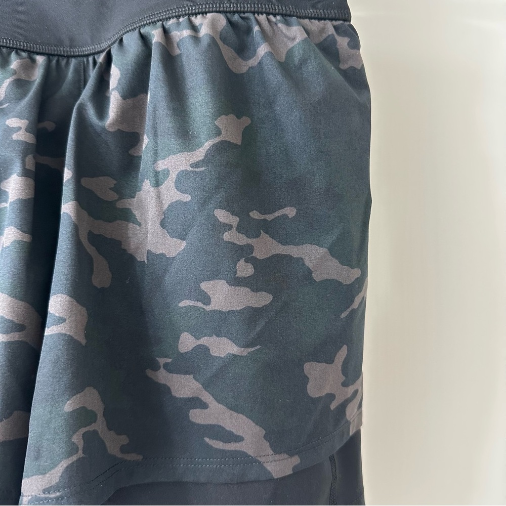 Spanx Get Moving Lined Athletic Shorts, Black Cam… - image 3